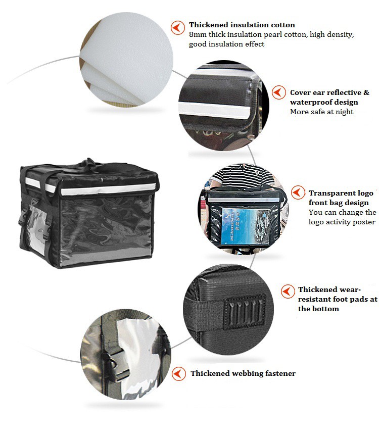 food delivery bag for bike motorcycle bicycle food delivery bag for bike motorcycle bicycle